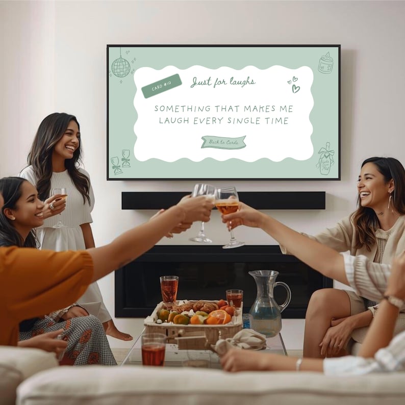 Prompt revealed from the We Listen & We Don’t Judge bachelorette game, highlighting the interactive hyperlink design. This trending now TikTok game is ideal for girls gone mild bachelorette parties, slumber party games, bridal weekends, and fun group games that spark conversation without awkward dares.