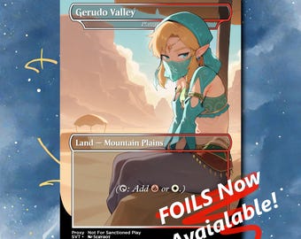 Plateau Dual Land Proxy - Folie - Tloz Botw Inspiriert