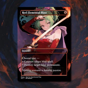 Red Elemental Blast Proxy - FF6 Inspired