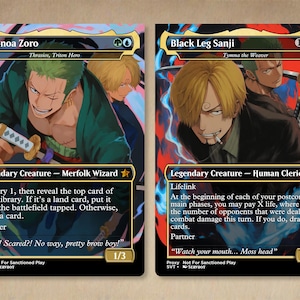 Tymna und Thrasios MTG Proxies - One Piece inspiriert