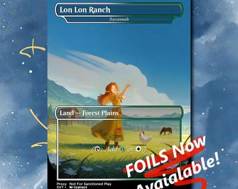 Savannah Dual Land Proxy - Folie - Tloz Oot inspiriert