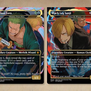 one piece mtg cards Pirate Commander Alt-Art Deck. Ready to Play! Crocodile - The Time of