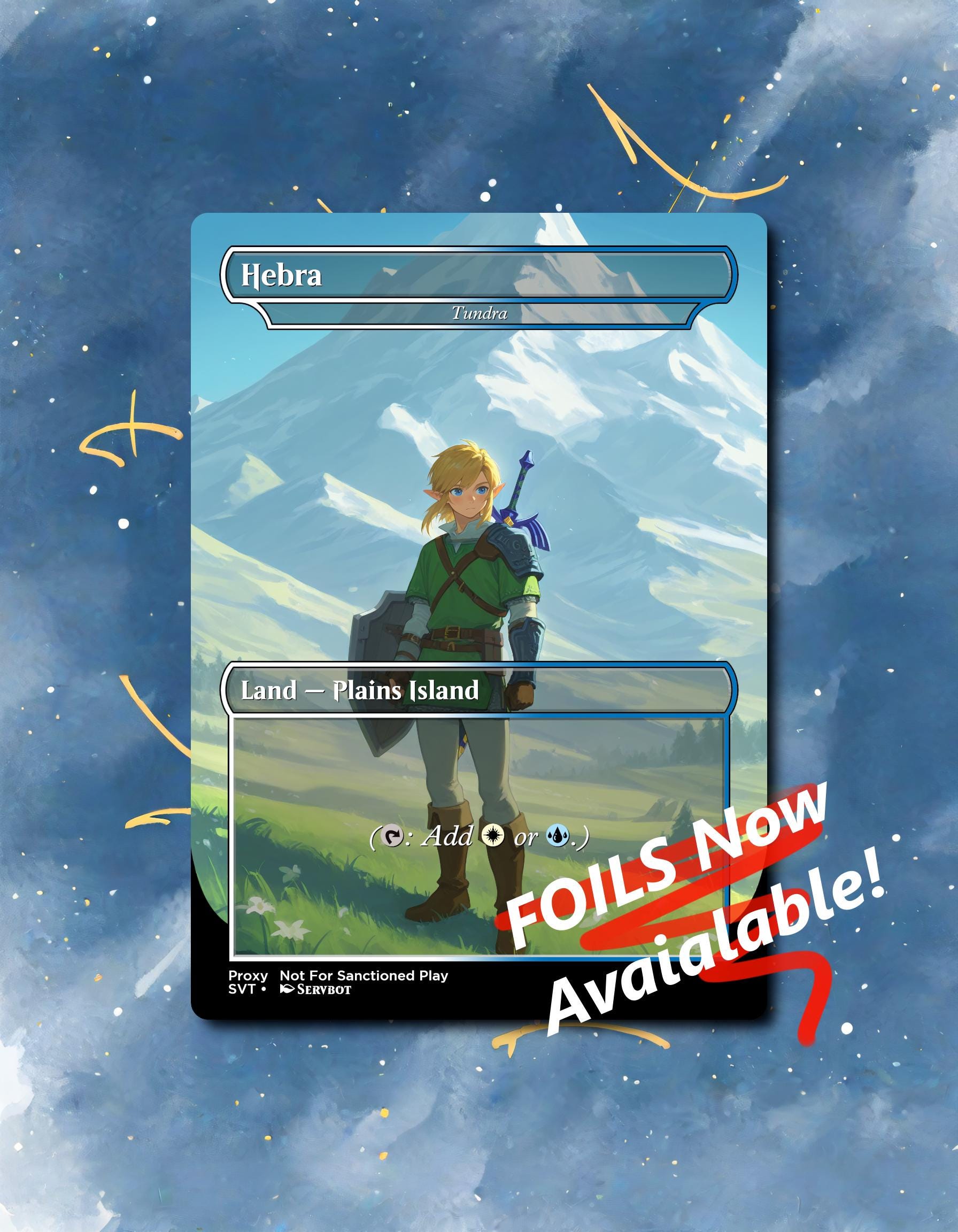 Tundra Dual Land Proxy - Tloz inspiriert