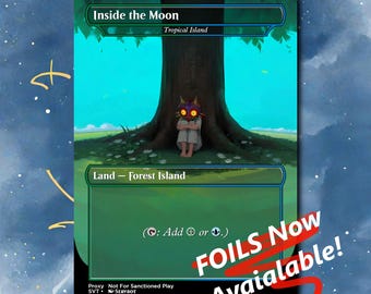 Tropical Island Dual Land Proxy - Tloz MM inspiriert