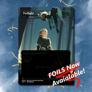 Bayou Tloz TP Inspired Fan Art | Custom Proxy Card