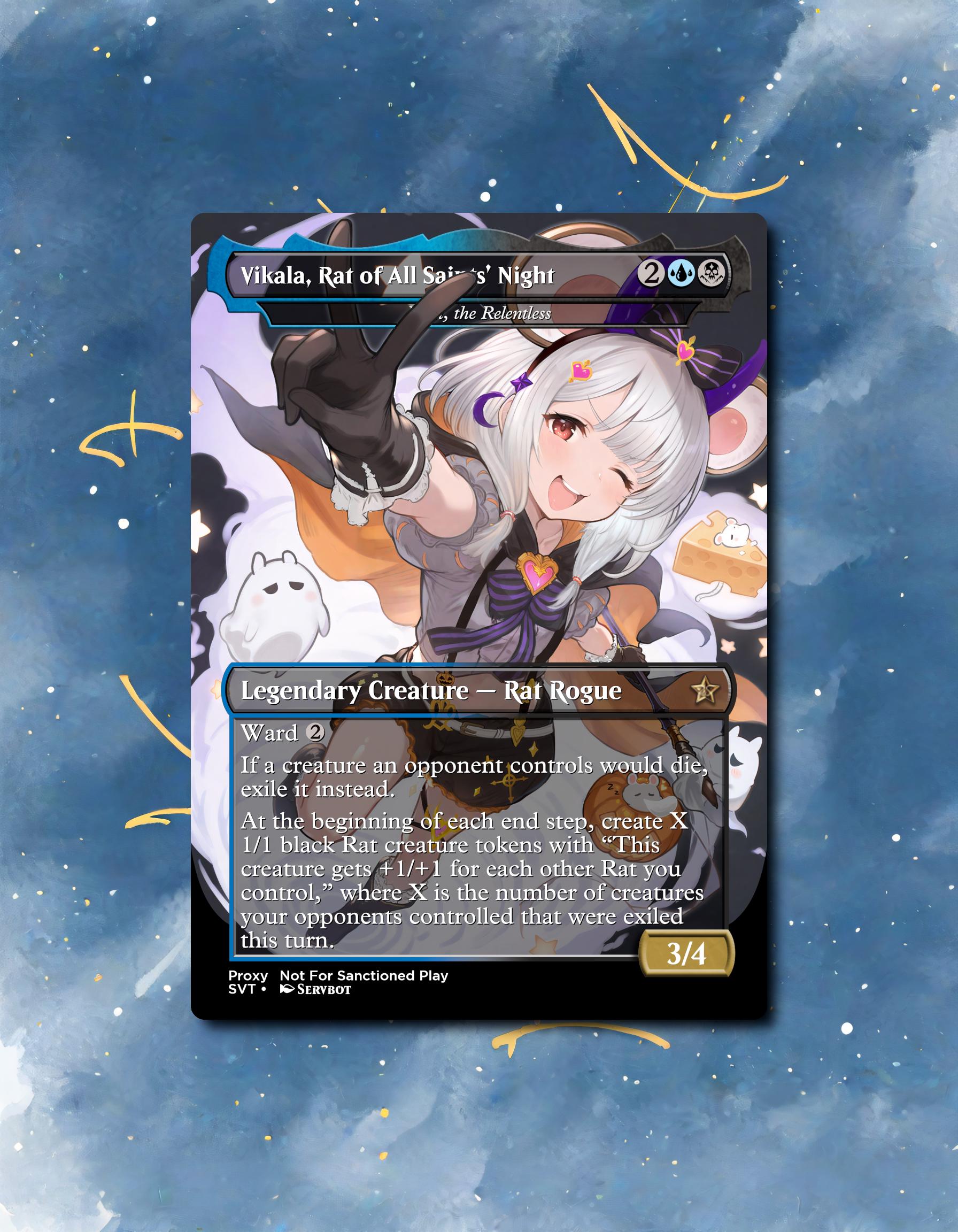 Vren, the Relentless Proxy - GBF Inspired - Etsy