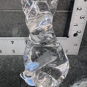 Crystal Dog Figurine