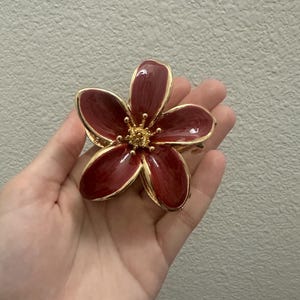 Flower Hair Clip – Cottagecore Floral Hair Accessory, Summer Hair Barrette