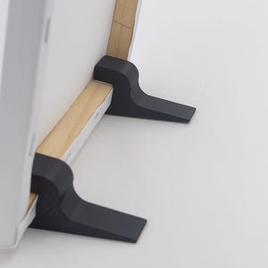 Display stand painting easel picture frame holder black or white