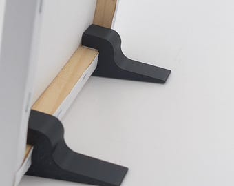 Soporte de exhibición para pintura, caballete, soporte para marco de fotos, color negro o blanco