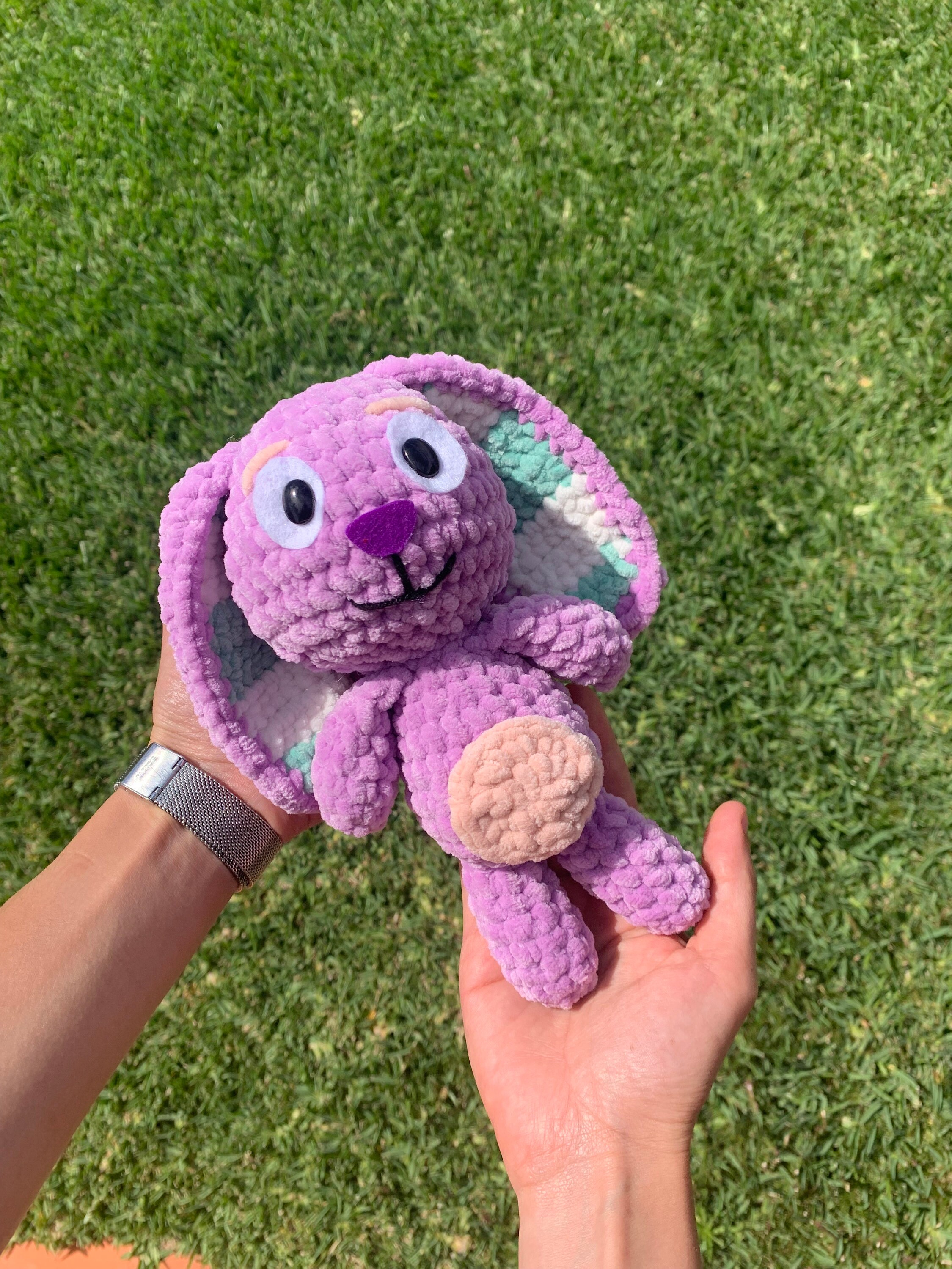 Floppy the Bunny PDF Crochet Pattern Amigurumi Plushie - Etsy