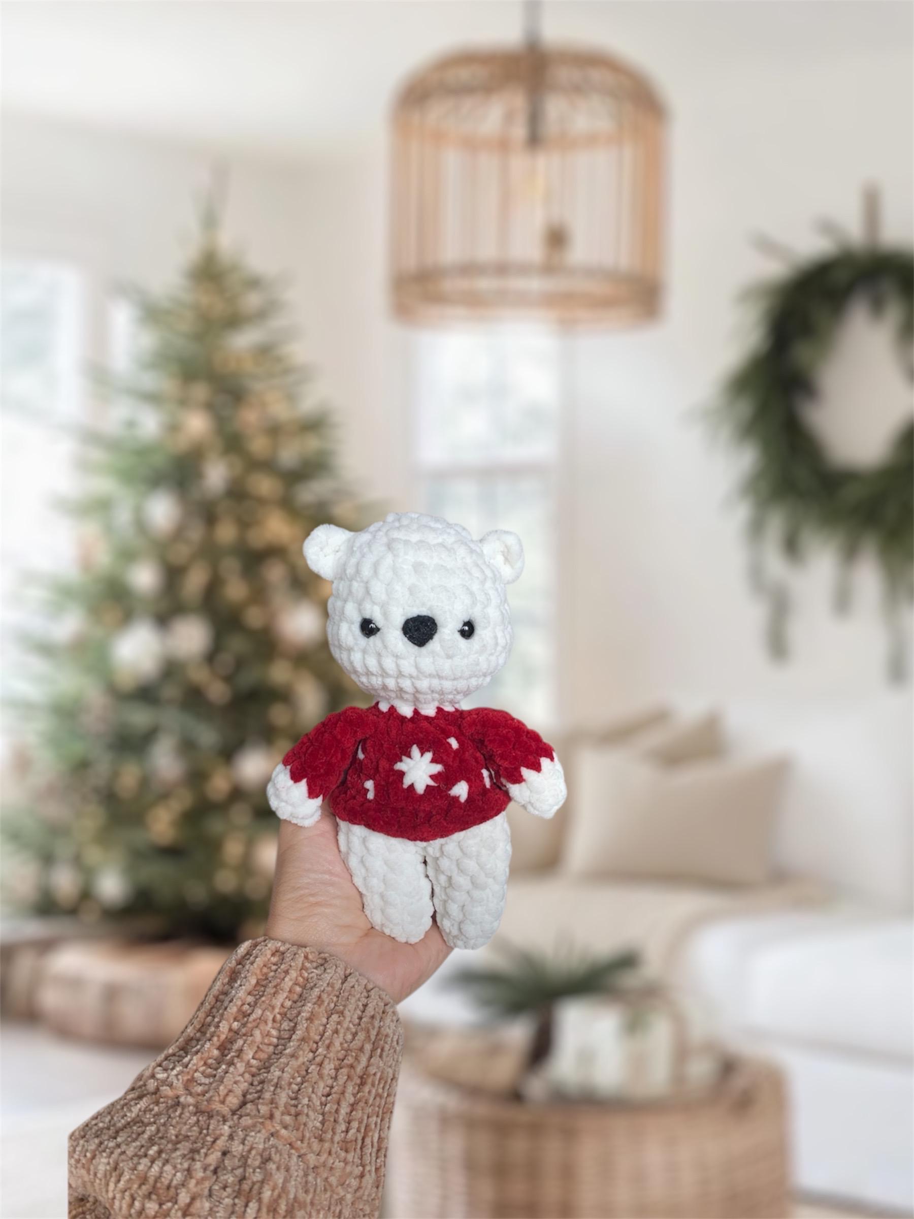 Polar Bear No Sew PDF Crochet Pattern Amigurumi - Etsy