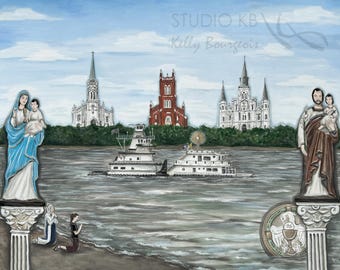 Fete Dieu De Mississippi - Prints