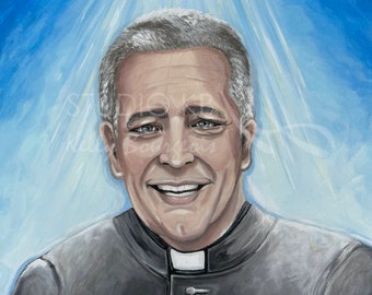 Fr. Mark Beard Portrait - Prints