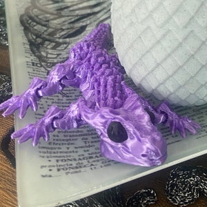 Articulated 3D dragon fidget