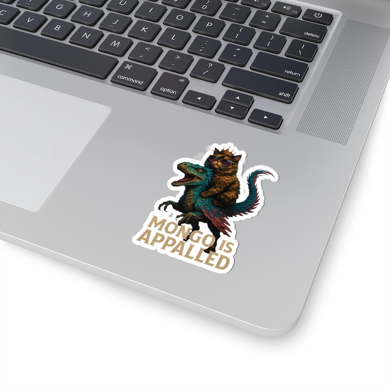 Mongo is appalled Kiss-Cut Stickers, Whimsical Sticker, Appalled Quote, Cute Sticker, Fairy Tale, Planner Sticker image 2