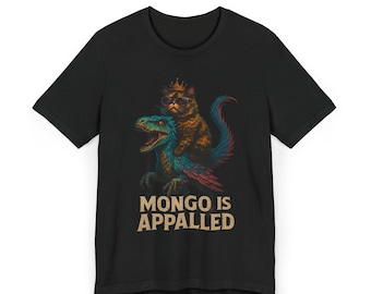 Dungeon Crawler T-Shirt, Carl Book Character, Princess Donut, Mongo is Appalled, Unisex Tee, Graphic Tee, Funny Shirt, Novelty Gift,