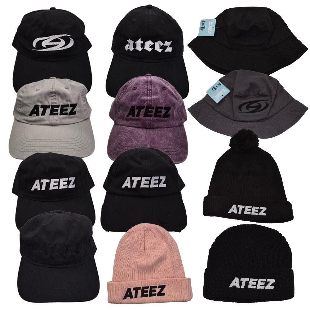 Ateez Hat - Etsy