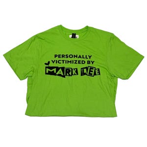 Mark Lee T-Shirt, NCT 127, NCT Dream, Personally Victimized by Mark Lee, KPop NCTzen Short Sleeve Shirt -- In Stock