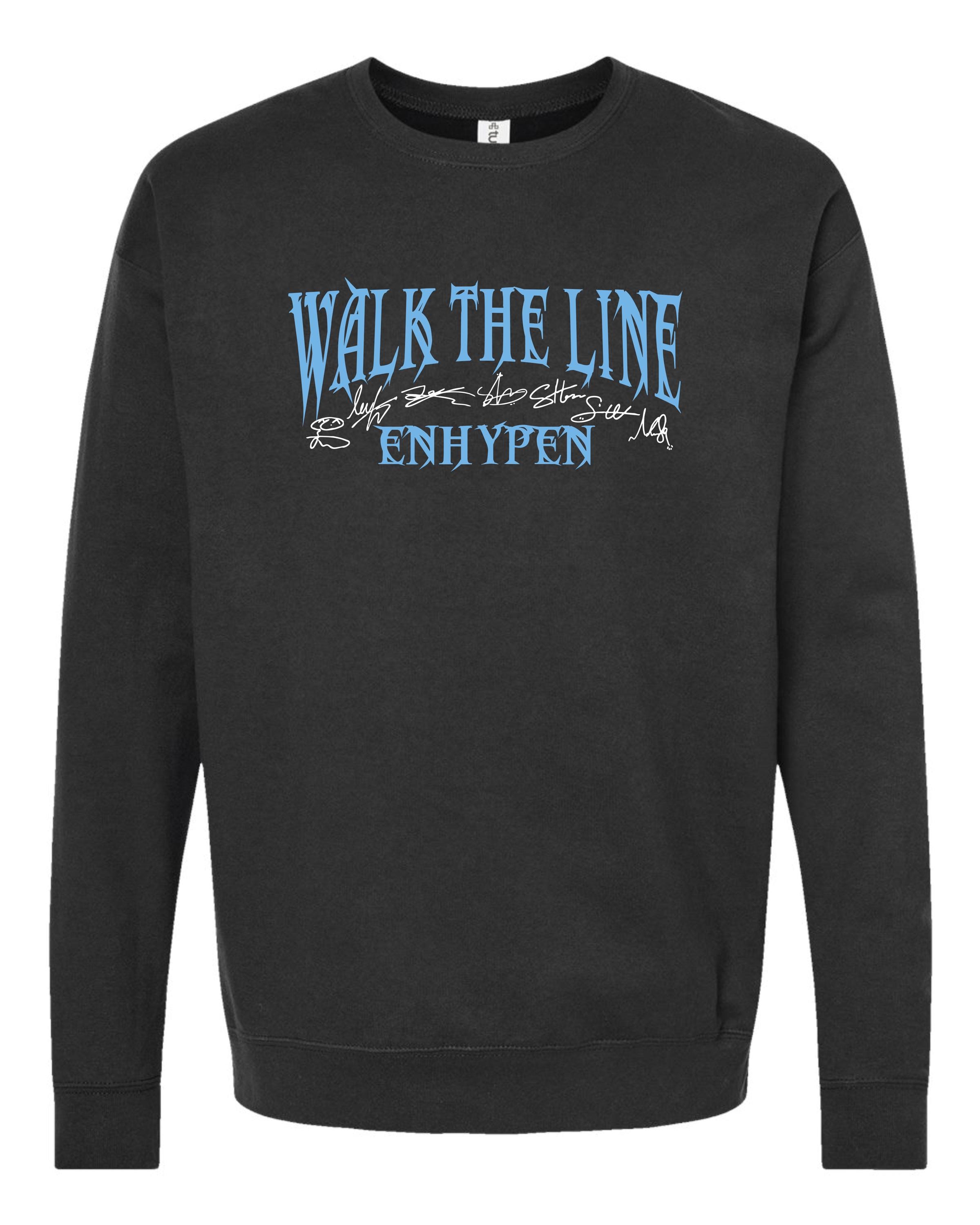【新品】ENHYPEN WALK THE LINE Tシャツ Lサイズ ENHYPEN - [WORLD TOUR 'WALK THE LINE' ] (OFFICIAL MD