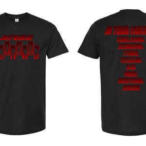 ATEEZ In Your Fantasy Tour Shirt, Screen Print Short Sleeve, Golden Hour ATINY, ATEEZ World Tour 2025