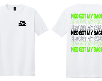 NCT 127 Short & Long Sleeve Shirt, KPOP NCTzen Shirt, NCT 127 Neo Got My Back T-Shirt