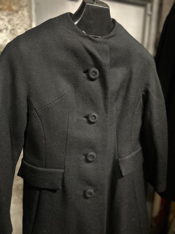 Lassie Junior Black Cavalry Twill Coat, Minimalis… - image 5