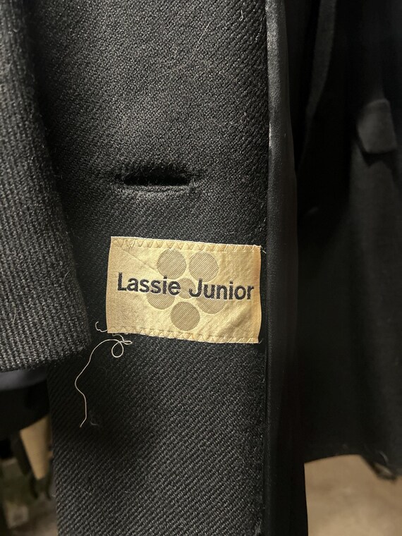 Lassie Junior Black Cavalry Twill Coat, Minimalis… - image 14