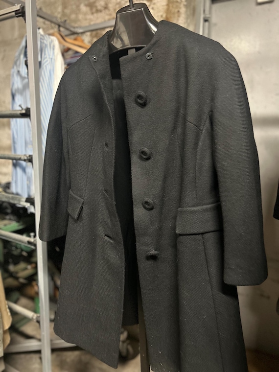 Lassie Junior Black Cavalry Twill Coat, Minimalis… - image 1