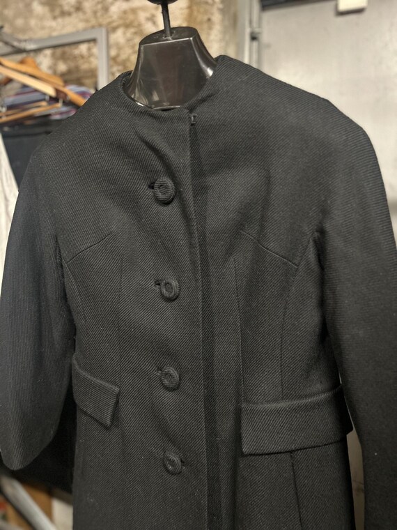 Lassie Junior Black Cavalry Twill Coat, Minimalis… - image 8