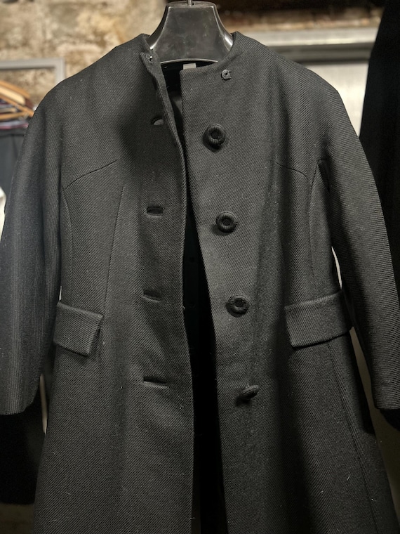 Lassie Junior Black Cavalry Twill Coat, Minimalis… - image 11