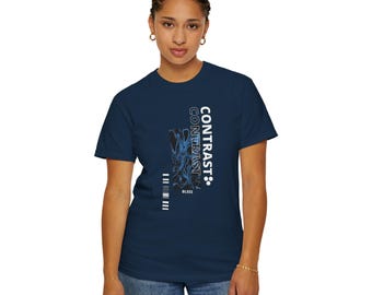 Garment Dyed Vintage Wash T-shirt | Comfort Colors Blank Tee