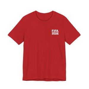 Croatia Fan Crest Soccer 2026 T-Shirt | FIFA World Cup 2026 Football Tee image 4
