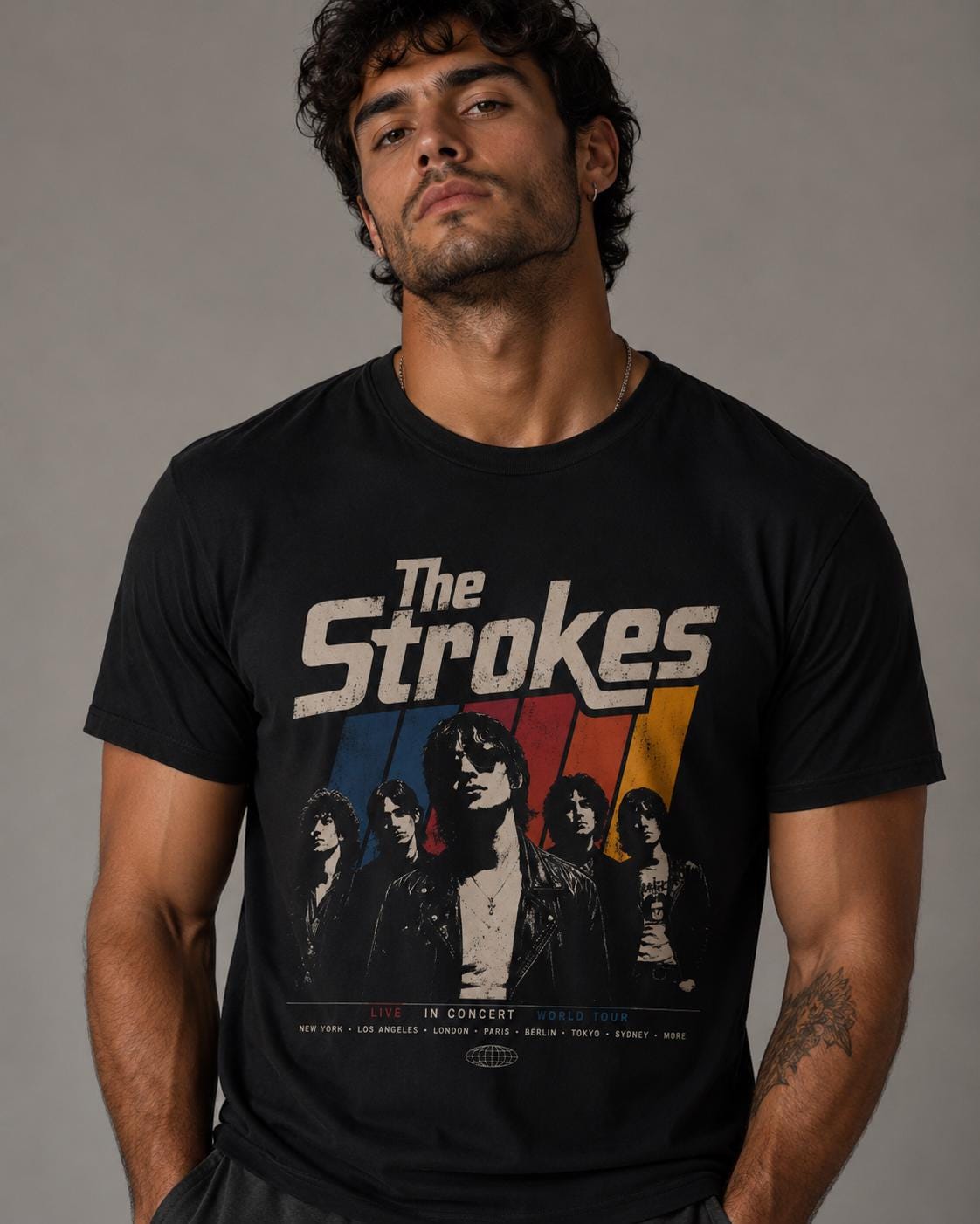 The strokes t shirt - Etsy 日本
