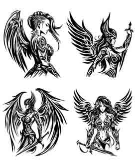 Wikinger Kriegerin Walküre Schild - Digitale Kunst PNG, JPEG & SVG Tattoo Download Walküre svg wikinger svg schildmaiden wikinger png