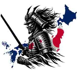 Japanse samoerai - digitale kunstcollectie | PNG, JPEG en SVG | Instant Tribal Tattoo downloaden Japanse svg Japan svg krijger svg Map