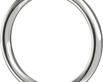 Heavy Duty Stainless Steel Ring – Welded O-Ring for Strap-On Harness, Bondage Gear, or DIY Projects