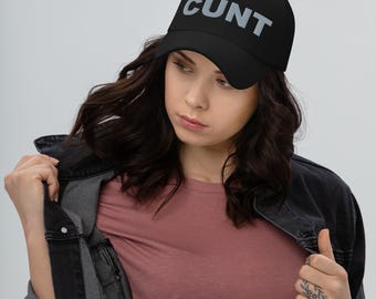 CUNT Mütze bestickt