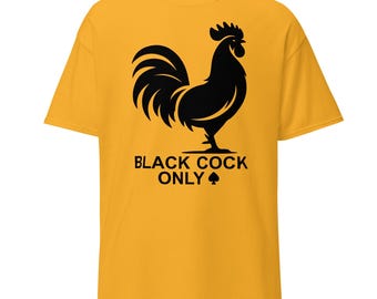 LNH Black Cock Nur klassisches T-Shirt