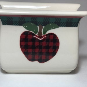 Vintage Applejack Serviettenhalter/Geldscheinhalter