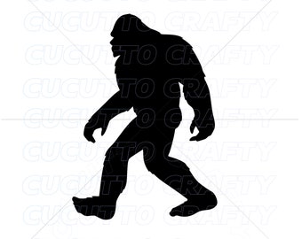 Bigfoot SVG Cut File: Yeti, Sasquatch Vector (Digital Download)