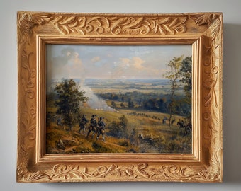 Battle of Gettysburg | Painting | Digital Download