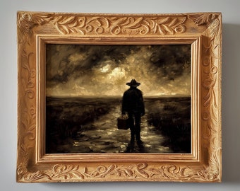 Broken Cowboy | Painting | Digital Download | 2