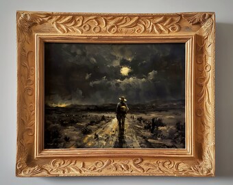 Broken Cowboy | Painting | Digital Download | 1