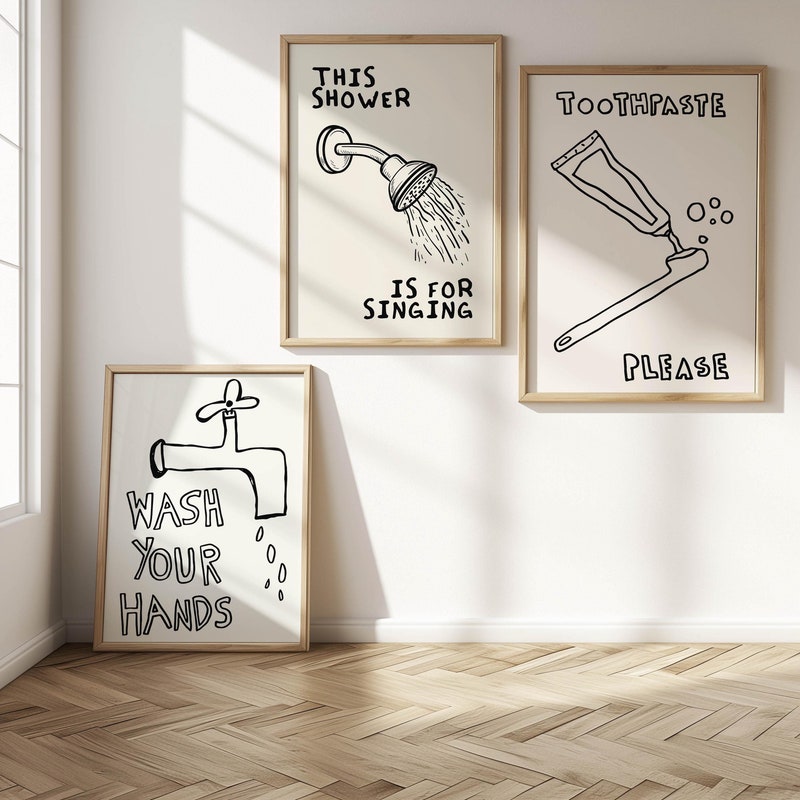 Bathroom Prints - Etsy UK