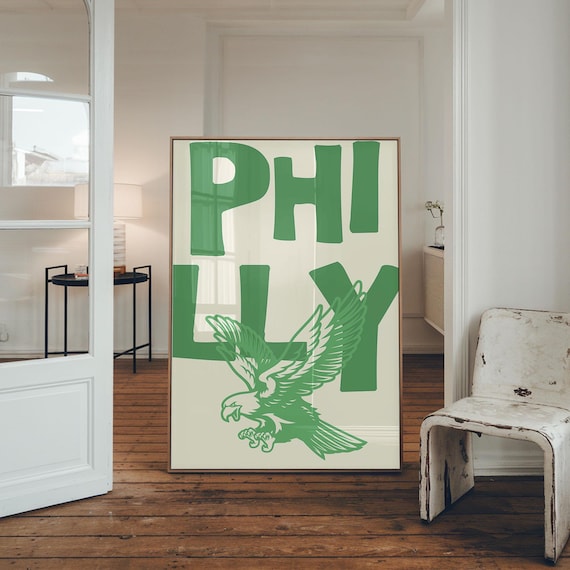 Philadelphia Print: Philly Wall Art, Eagle Poster (Digital Download)