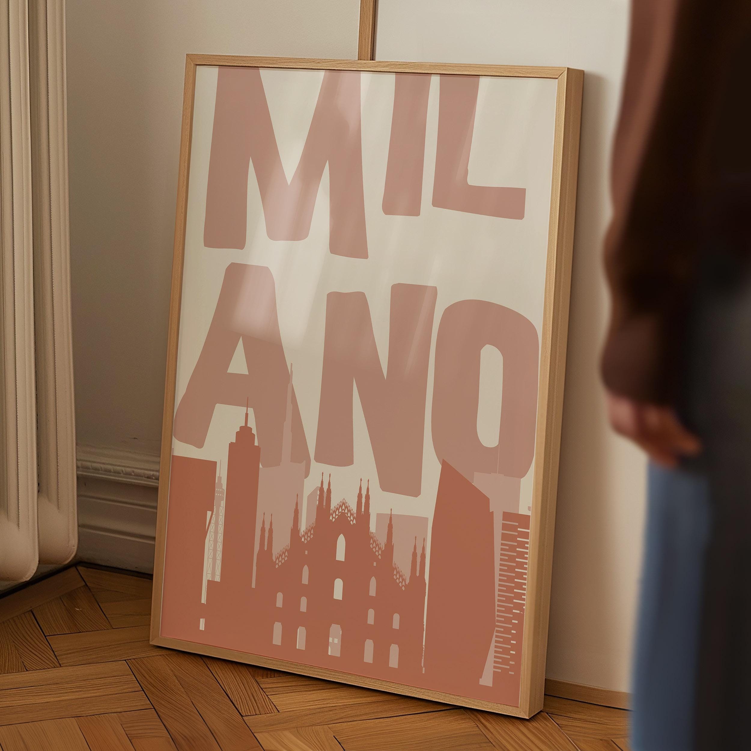 Milan wall art Italia