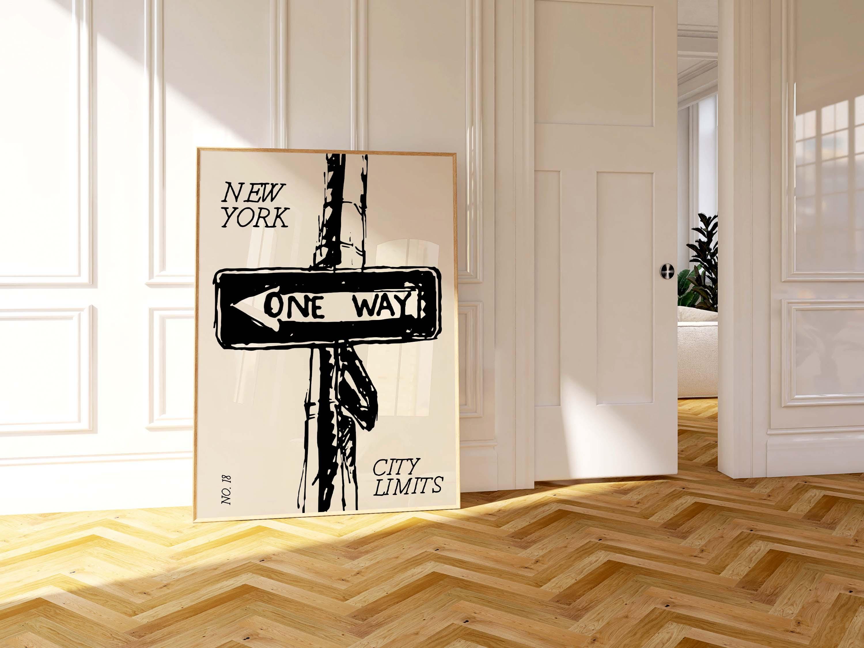 New york street sign - Etsy 日本