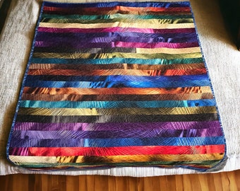 Handmade Strips Quilt