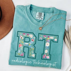 Comfort Colors® Rad TechT-Shirt, X-Ray Tech Gift, Medical Imaging Shirt, Blue Toile Radiologic Technologist Shirt, Rad Tech Graduation Gift